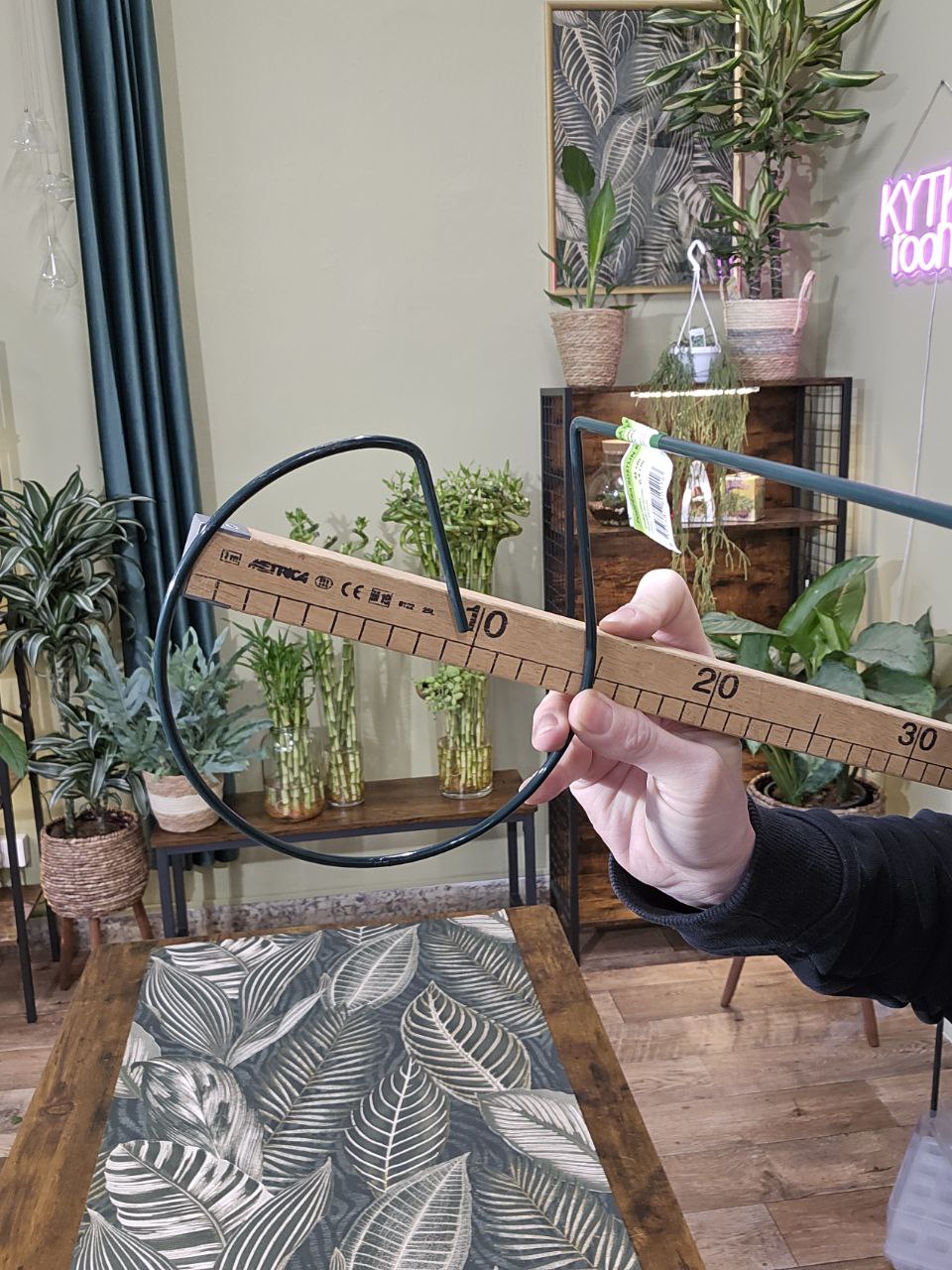 Kovová spirálová opora délka 70 cm