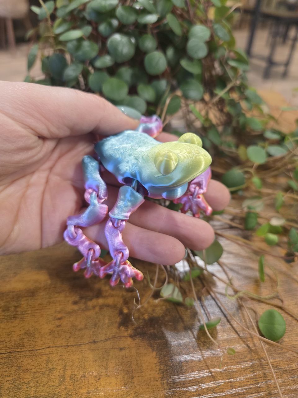 S Žába magnetická 3D tisk letní kolekce žlutá