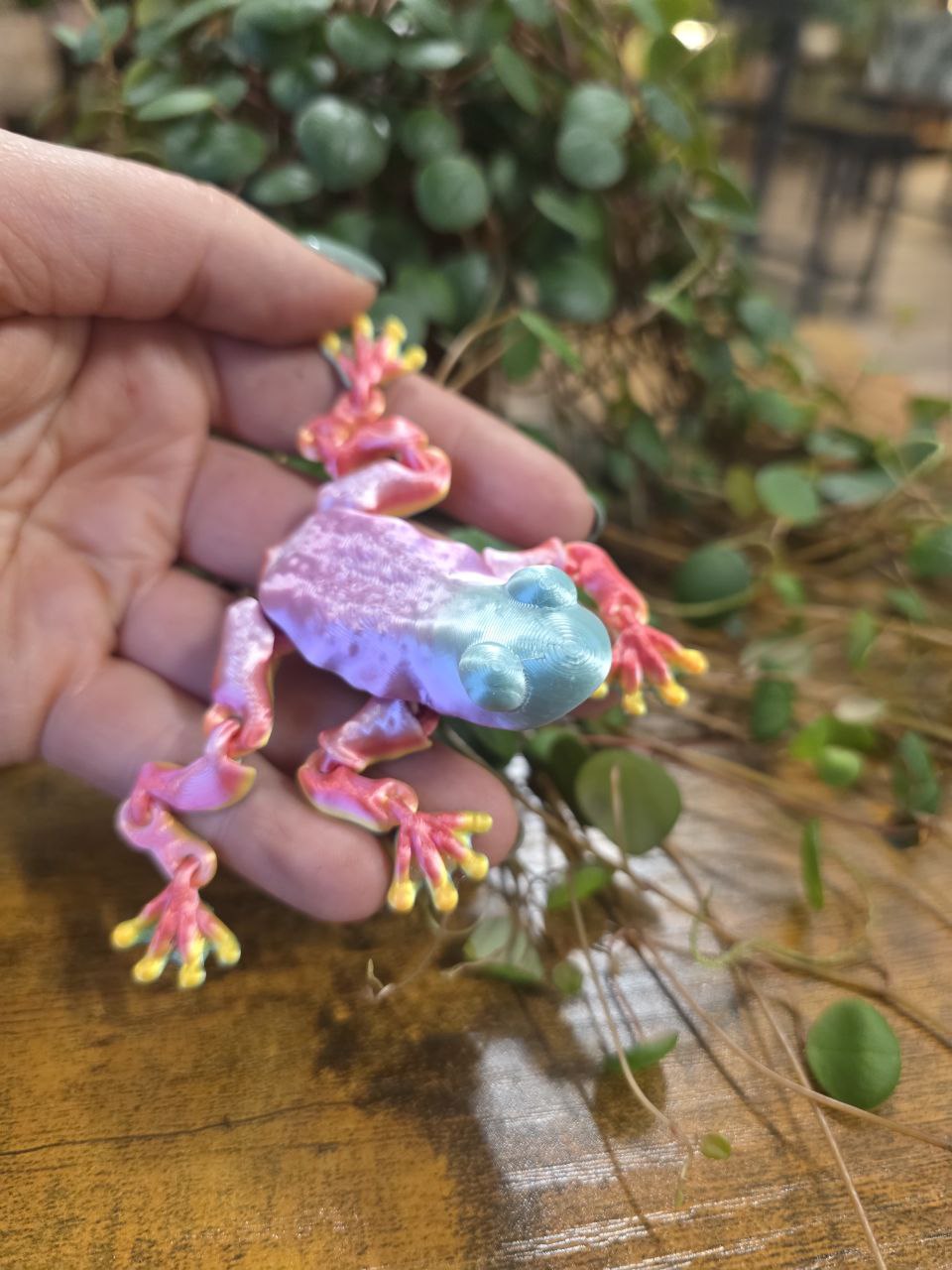 S Žába magnetická 3D tisk letní kolekce žlutá