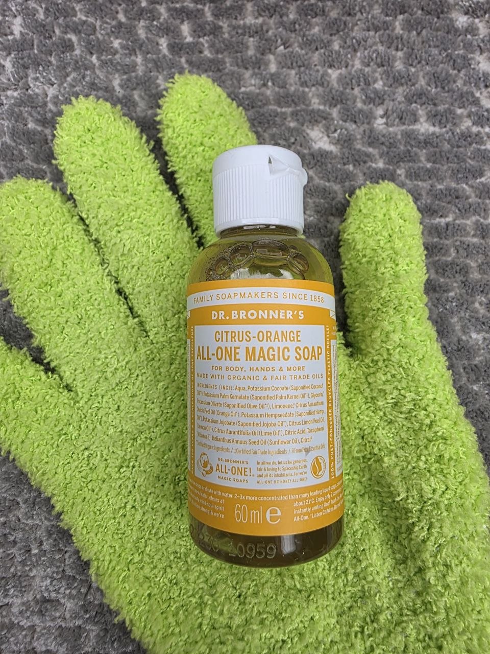 Kastilské mýdlo Citron-pomeranč 60 ml