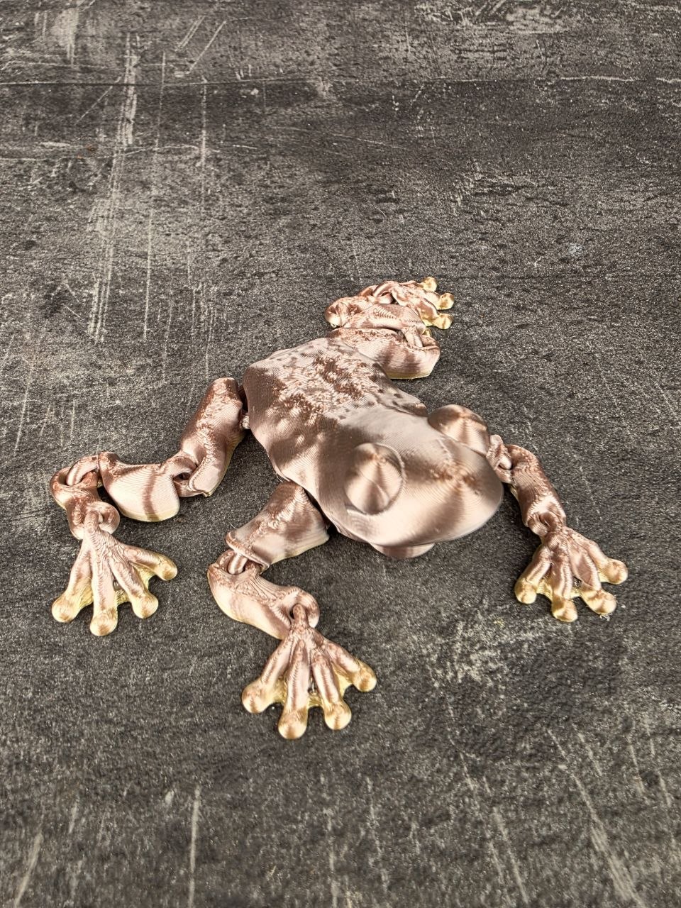 S Žába magnetická 3D tisk letní kolekce měděná