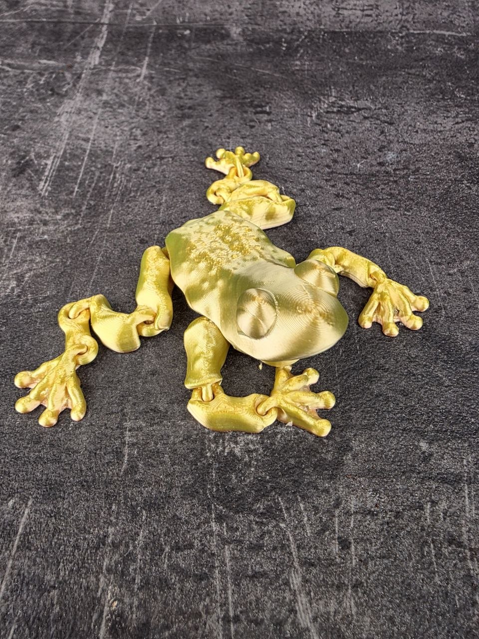 S Žába magnetická 3D tisk letní kolekce žlutá