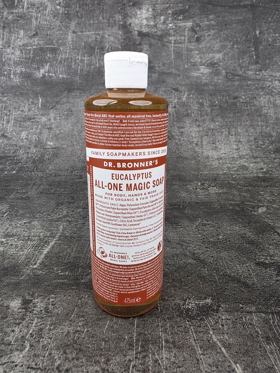 Kastilské mýdlo DR. BRONNER'S 475 ml EUKALYPTUS
