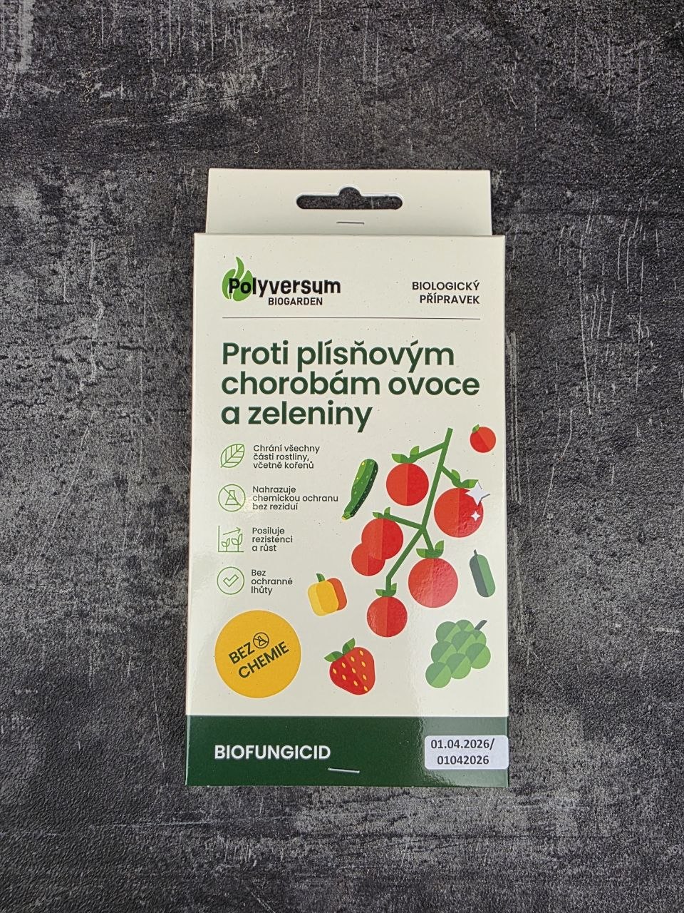 Biologický přípravek proti plísňovým chorobám