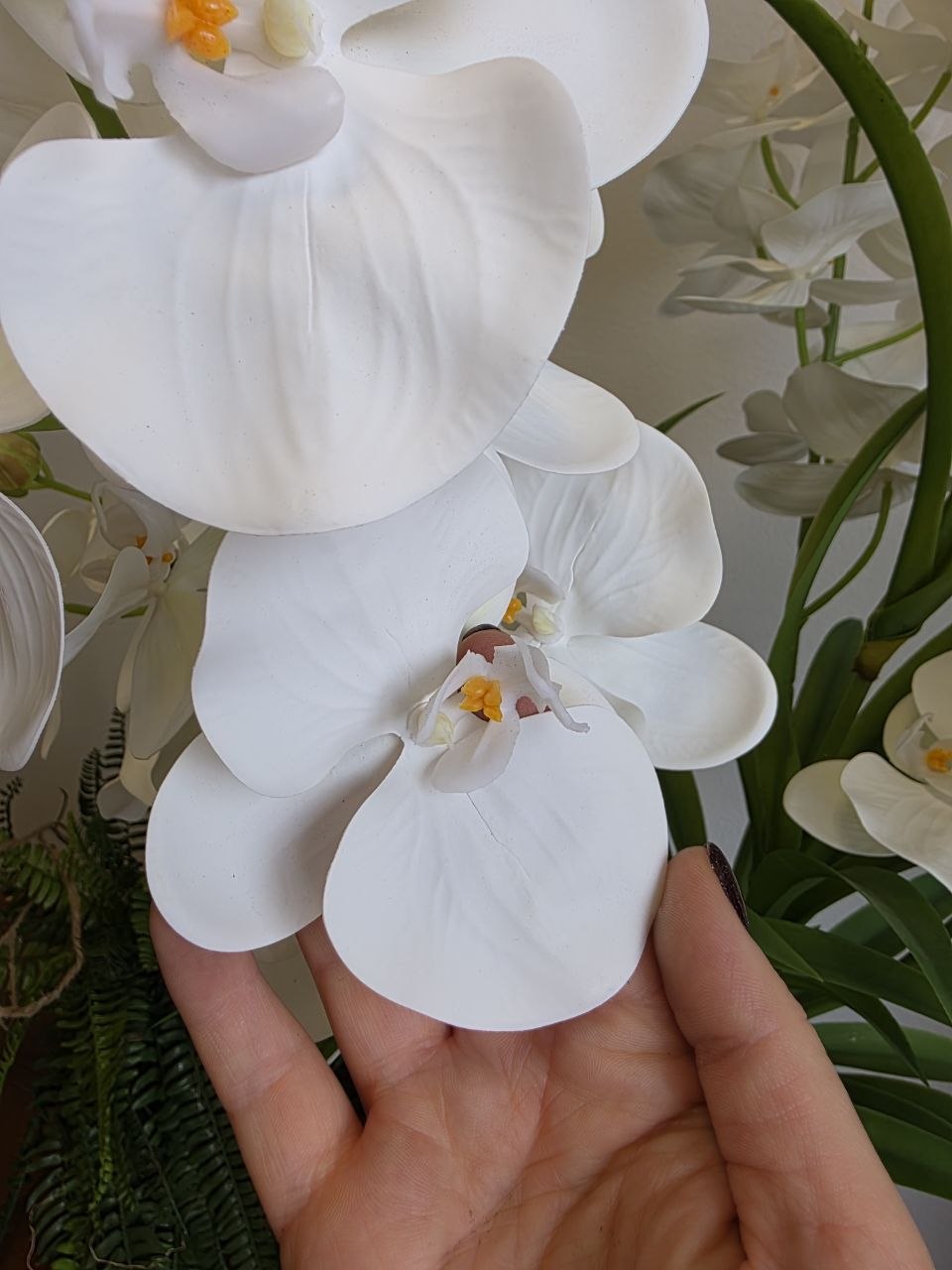 Imitace pokojová rostlina phalaenopsis luxusní