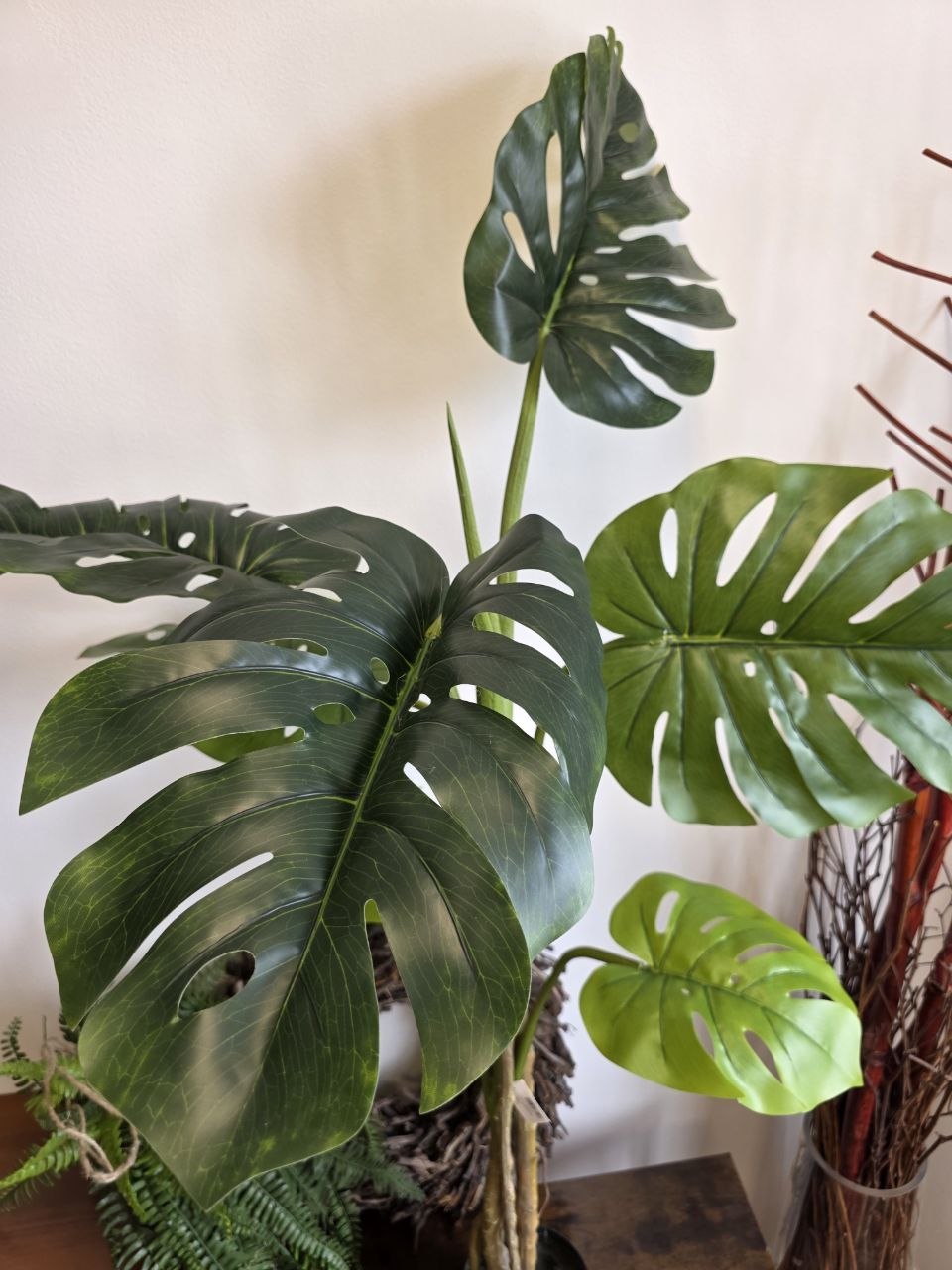 Imitace pokojová rostlina monstera 120 cm