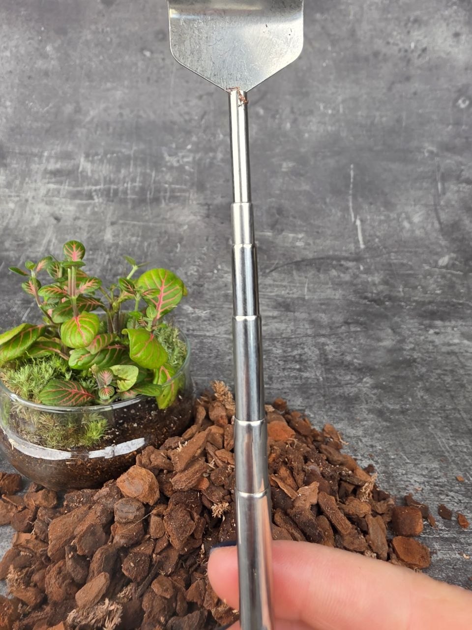 Teleskopické nářadí, lopatka a hrabičky 84 cm