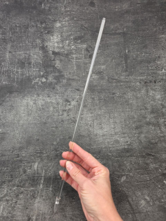 Opora rostlin - průhledná tyč 6mm/ 40cm