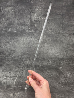 Opora rostlin - průhledná tyč 8mm/ 50cm